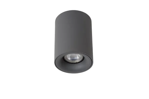 Светильник накладной Bentoo-Led 09912/05/36 Lucide серый 1 лампа, основание серое в стиле современный круглый фото 2